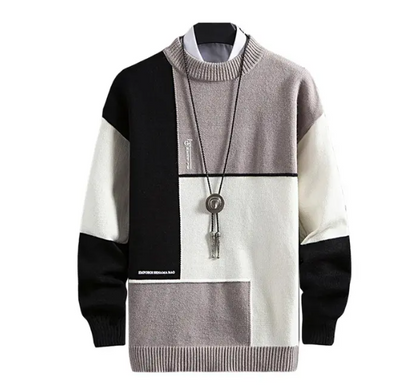 Men’s Winter Thermal Sweater Gray / Medium Menswear