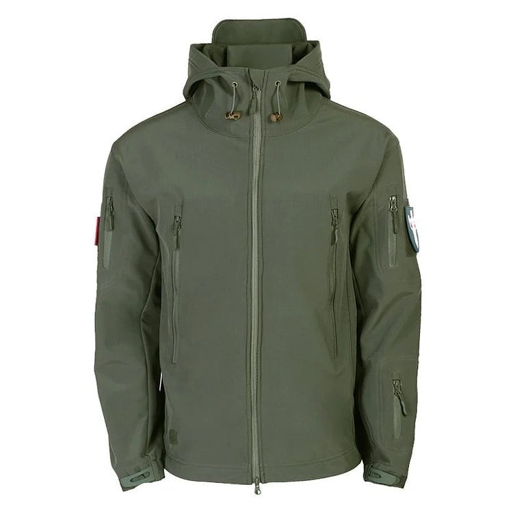 Men’s Windproof Waterproof Jacket Green / Medium Menswear