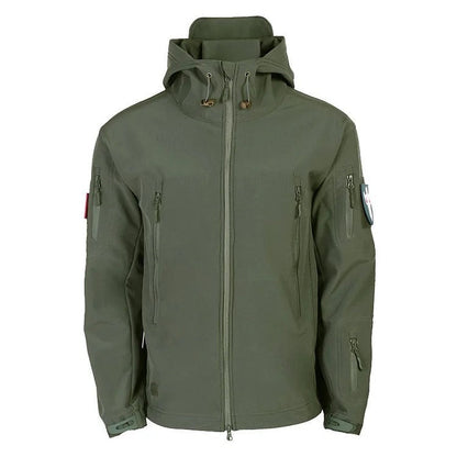 Men’s Windproof Waterproof Jacket Green / Medium Menswear